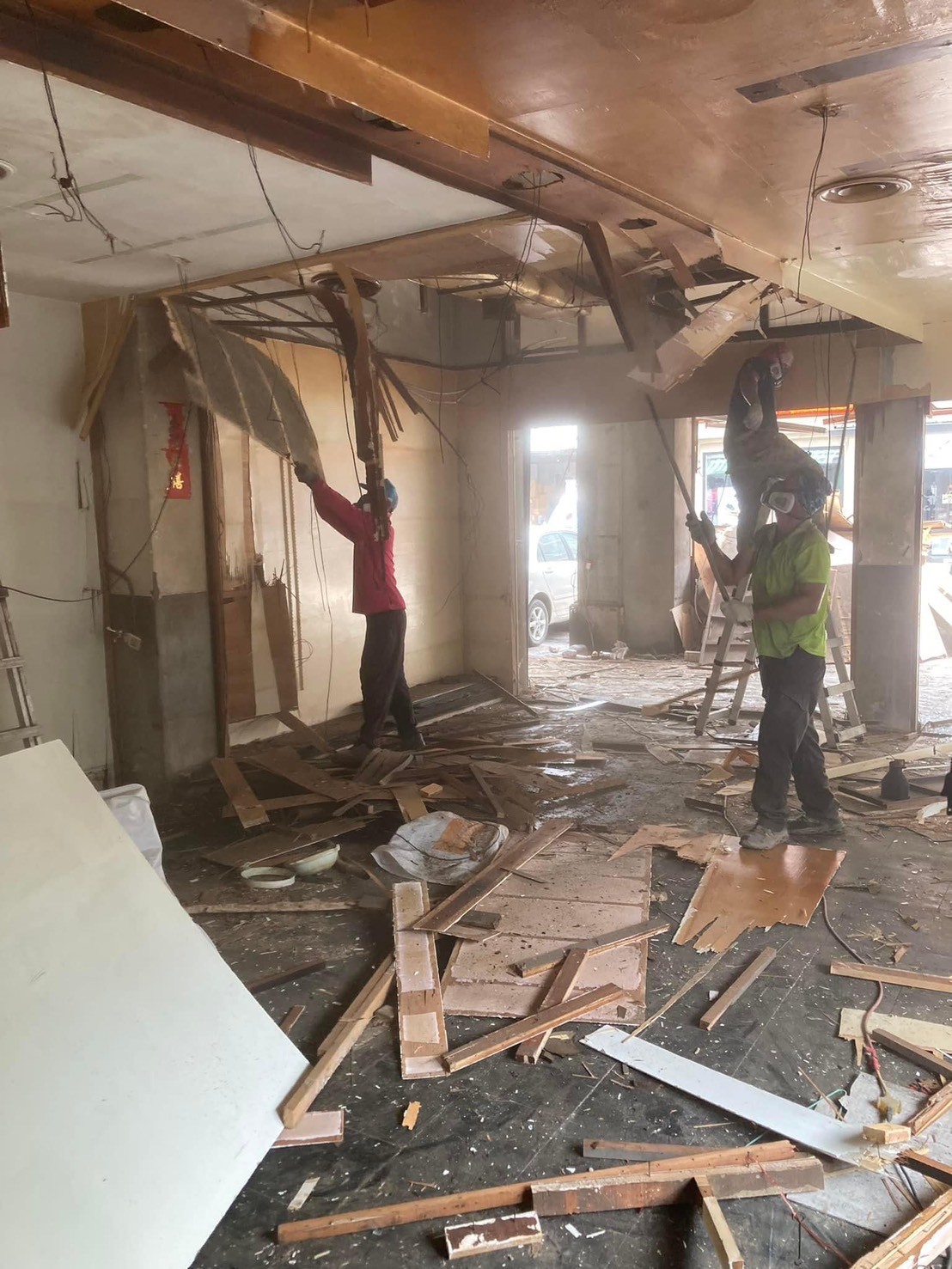 彰化天花板拆除施工